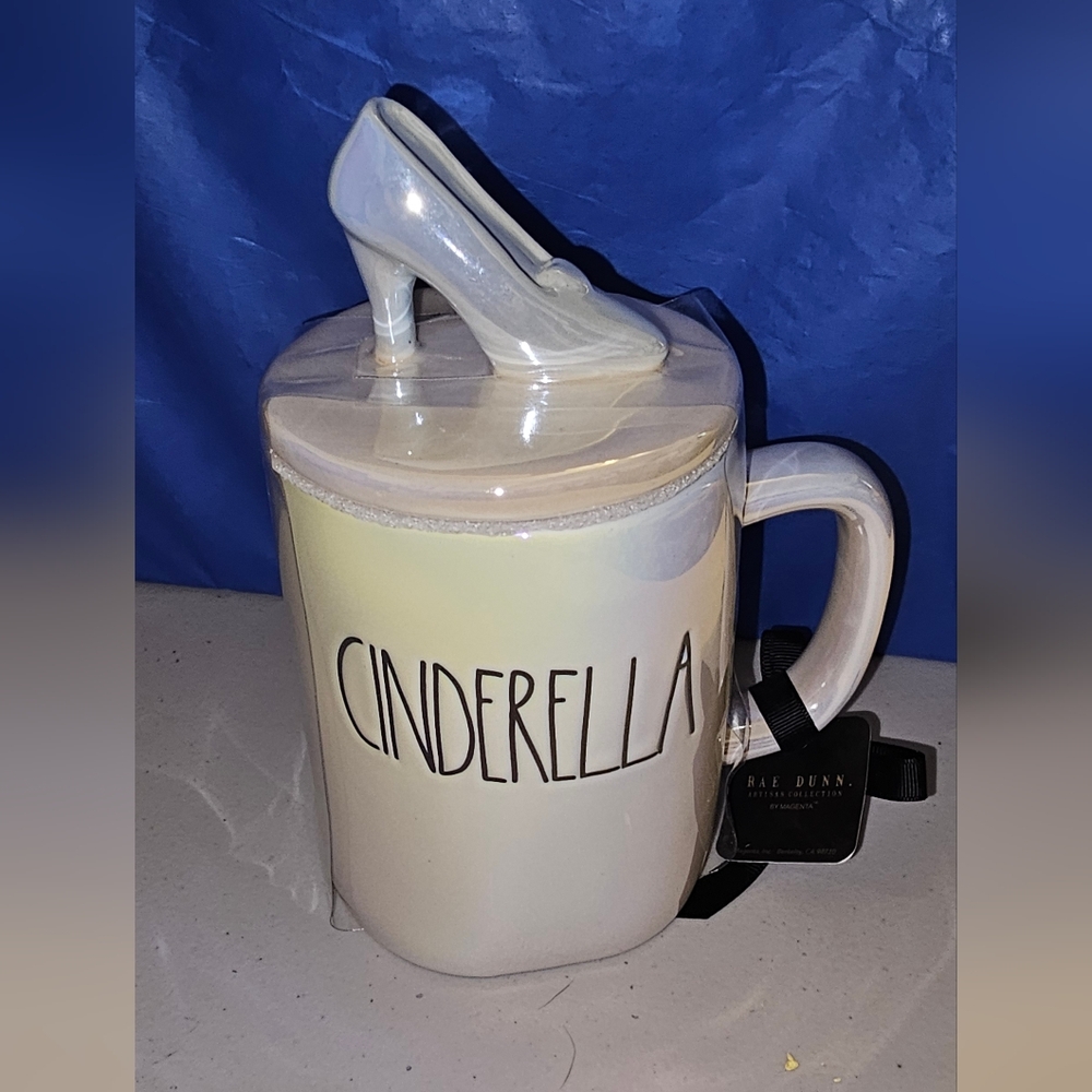 Rae Dunn Disney Cinderella mug